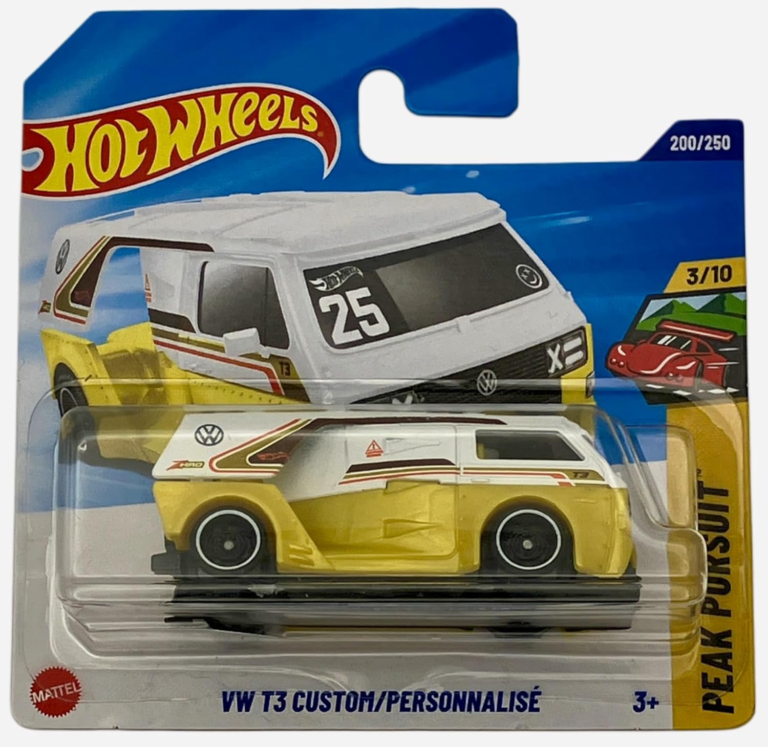 Amazon.com: Hot Wheels - VW T3 Custom - Peak Pursuit 3/10 - JBC05